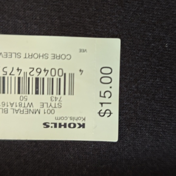 TEK GEAR BRAND WOMENS SHORT SLEEVES BLACK V-NECK TEE-SHIRT SIZE XS - Picture 3 of 11